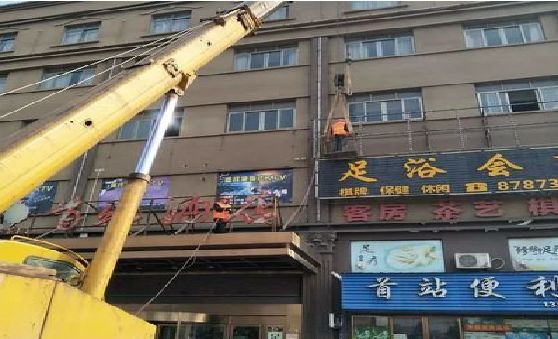 璧山区安装较高的门店招牌有什么好的方法？