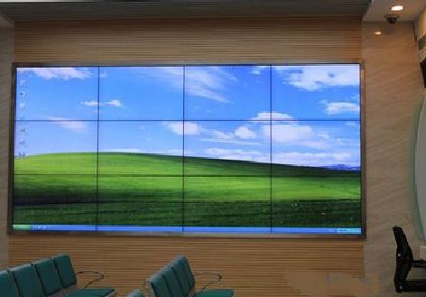 璧山区液晶拼接屏的另类用法。